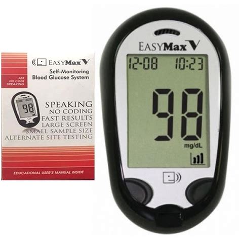 easy max glucometer.